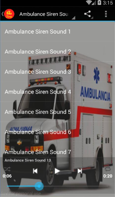 suara sirine ambulance mp3